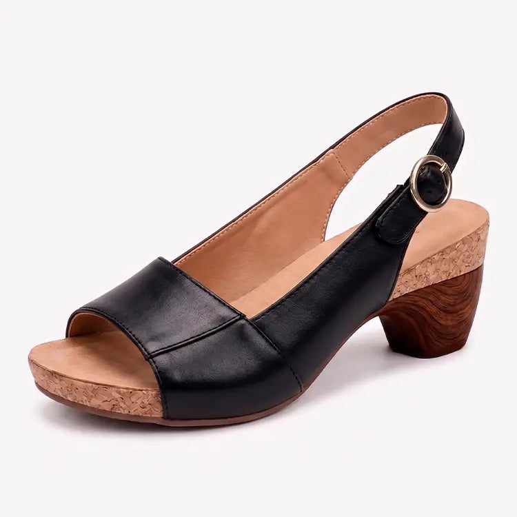 COPIA Podiflex – Peep Toe Heel Sandals (Cópia)